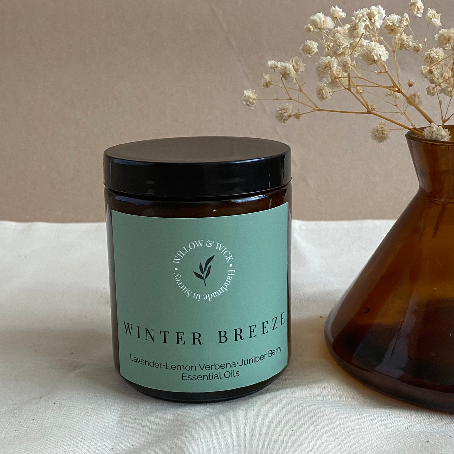 Winter Breeze Aromatherapy Candle-Candles-Willow & Wick-Willow & Wick