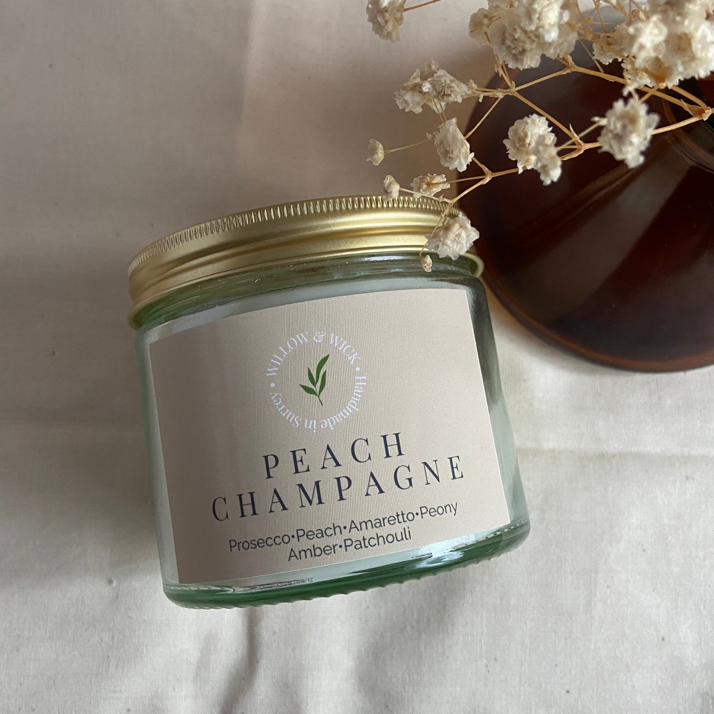 Peach Champagne-Candles-Willow & Wick-Willow & Wick
