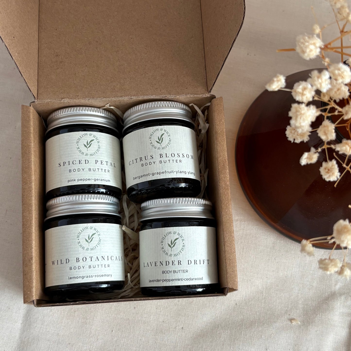 Botanical Body Butter Discovery Set