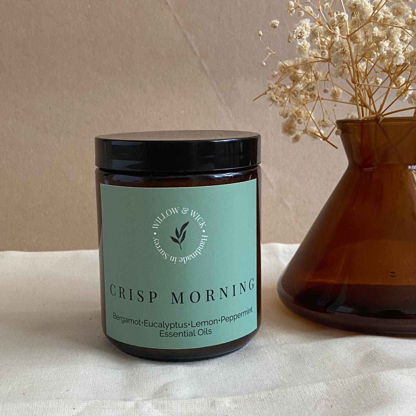 Crisp Morning Aromatherapy Candle-Candles-Willow & Wick-Willow & Wick
