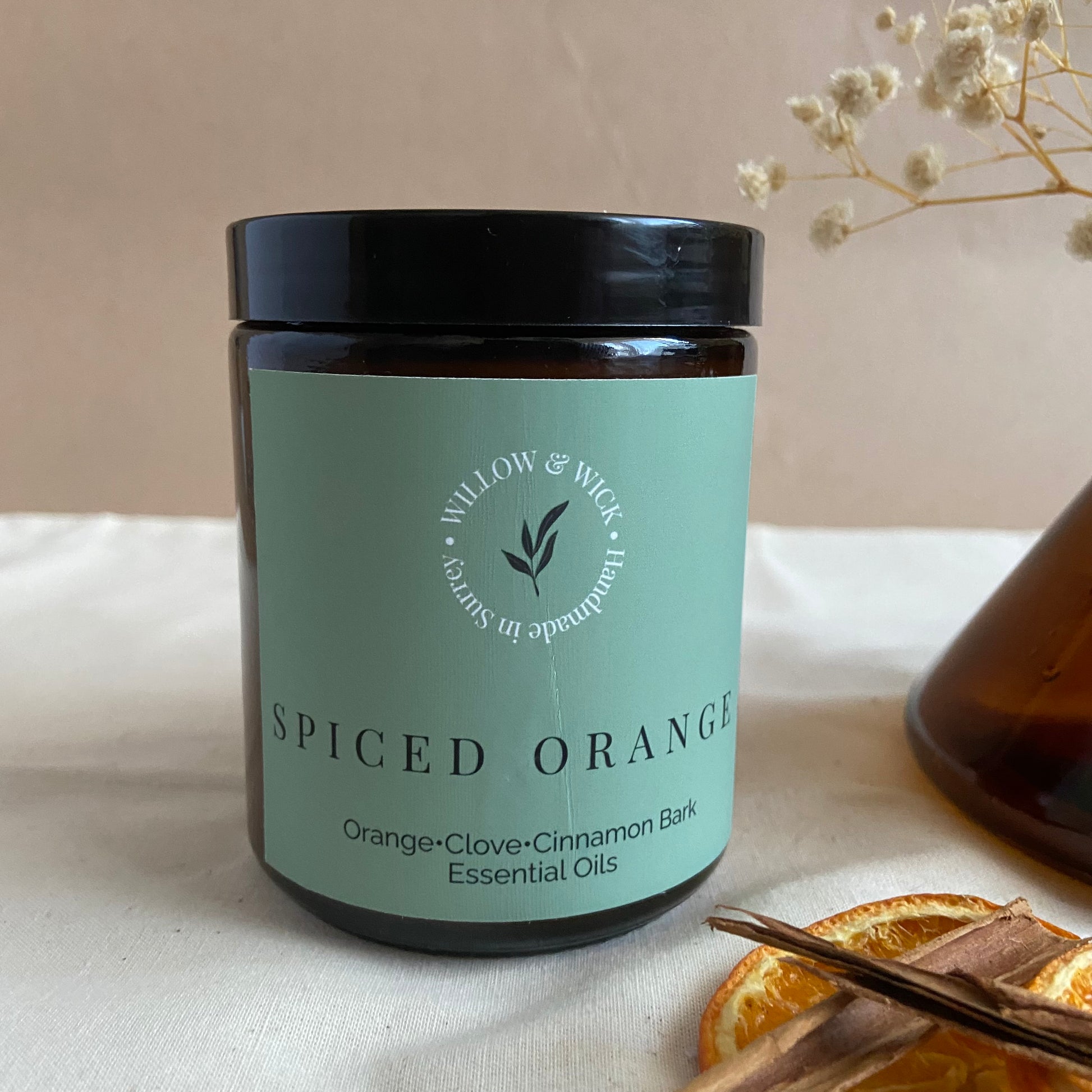 Spiced Orange Aromatherapy Candle-Candles-Willow & Wick-Willow & Wick
